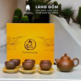  Ấm đất mộc nguyên khoáng cao cấp dáng Quả Bí 