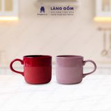  Cốc mix bóng nhám, men mát, dung tích 300ml 