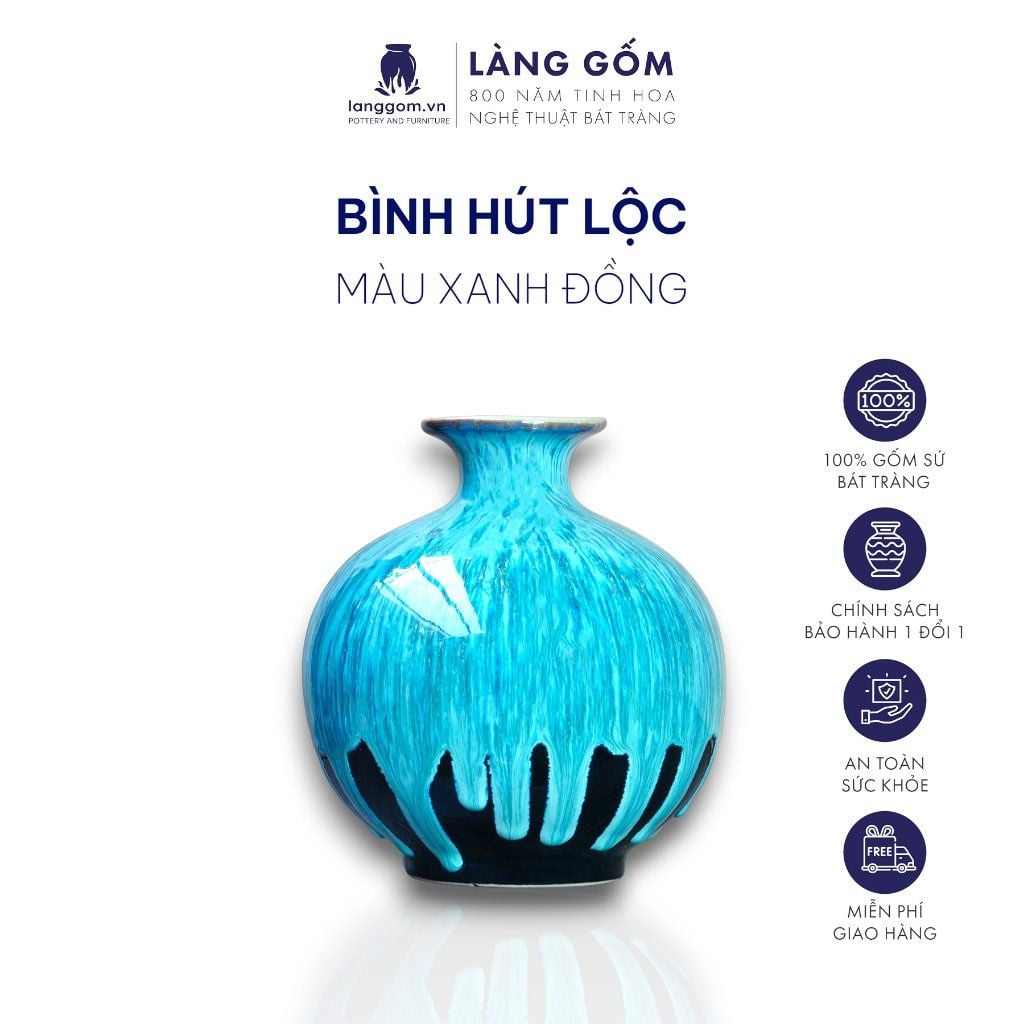  Bình hút lộc men hỏa biến (TH) 