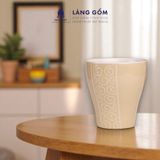  Cốc vẽ gại họa tiết xoắn 