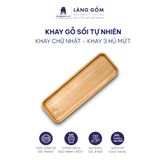  Khay gỗ sồi đựng hũ mứt hình chữ nhật, hình vuông, khay may cho set hũ mứt 