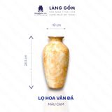  Bình hoa vân đá phong thủy 