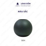  Bình hoa men mát dáng quả bóng 