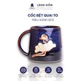 Cốc bệt quai to men hoả biến dung tích 500ml 