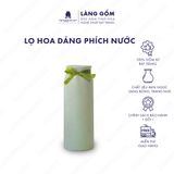  Bình hoa men ngọc dáng phích nước 