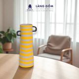  Lọ hoa men mát có tai dáng 