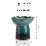  Ly đựng quả phật thủ men hoả biến 