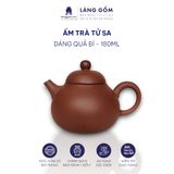  Ấm đất mộc nguyên khoáng cao cấp dáng Quả Bí 