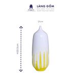  Lọ hoa men chảy dáng miệng túm 