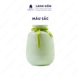  Bình hoa men ngọc dáng giỏ cua 