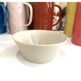  Bát tô gốm sứ lòng sâu, màu trơn, dáng basic 