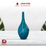  Bình hoa men ngọc lục bảo dáng chai 