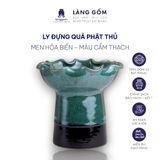  Ly đựng quả phật thủ men hoả biến 