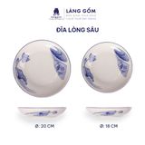  Bộ bàn ăn men làm Duyên dáng Việt Nam - Họa tiết vẽ nón lá 