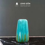  Bình hoa men hoả biến dáng quả đu đủ (TH) 