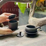  Phin pha cafe tử sa kèm cốc quai móc, dùng để pha cà phê 