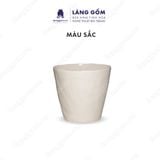  Cốc giả nặn không quai cao, men mát, dung tích 300ml 