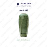  Bình hoa men hỏa biến dáng ống dù (TH) 