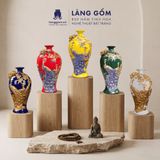  Mai Bình Tích Lộc Đắp Nổi 3D Gốm Sứ Bát Tràng Cao Cấp – Bình Phong Thủy Tài Lộc, Trang Trí Phòng Khách, Quà Tặng Tân Gia 