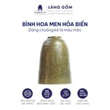  Bình hoa men hoả biến dáng chuông (TH) 