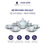  Bộ ấm chén dáng Phú Quý (TH) 