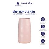  Bình hoa men mát giả nặn 