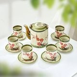  Bộ ấm tích pha trà hoạ tiết vẽ tay (TH) 