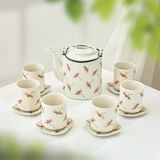  Bộ ấm tích pha trà hoạ tiết vẽ tay (TH) 