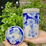  Cốc Sứ Lọc Trà Có Nắp Nhiều Họa Tiết - Cốc Vẽ Tay Thủ Công Cao Cấp - Dung Tích 400ml 
