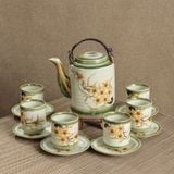  Bộ ấm tích pha trà hoạ tiết vẽ tay (TH) 