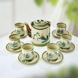  Bộ ấm tích pha trà hoạ tiết vẽ tay (TH) 