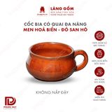  Cốc bia men hoả biến dung tích 550ml 