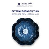  Bát thả hoa tắm Phật minh đường tự thủy men hỏa biến họa tiết gân 