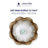  Bát thả hoa tắm Phật minh đường tự thủy men hỏa biến họa tiết gân 