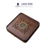 Khay trà gỗ đựng ấm chén 