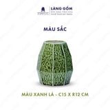  Lọ Hoa Men Chảy Nghệ Thuật, Nhiều Dáng Cắm Hoa Trang Trí - Decor - Gốm sứ Bát Tràng 