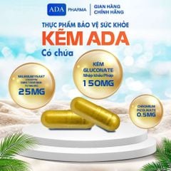 Tinh chất Kẽm ADA 30 viên liệu pháp toàn diện cho sức khỏe