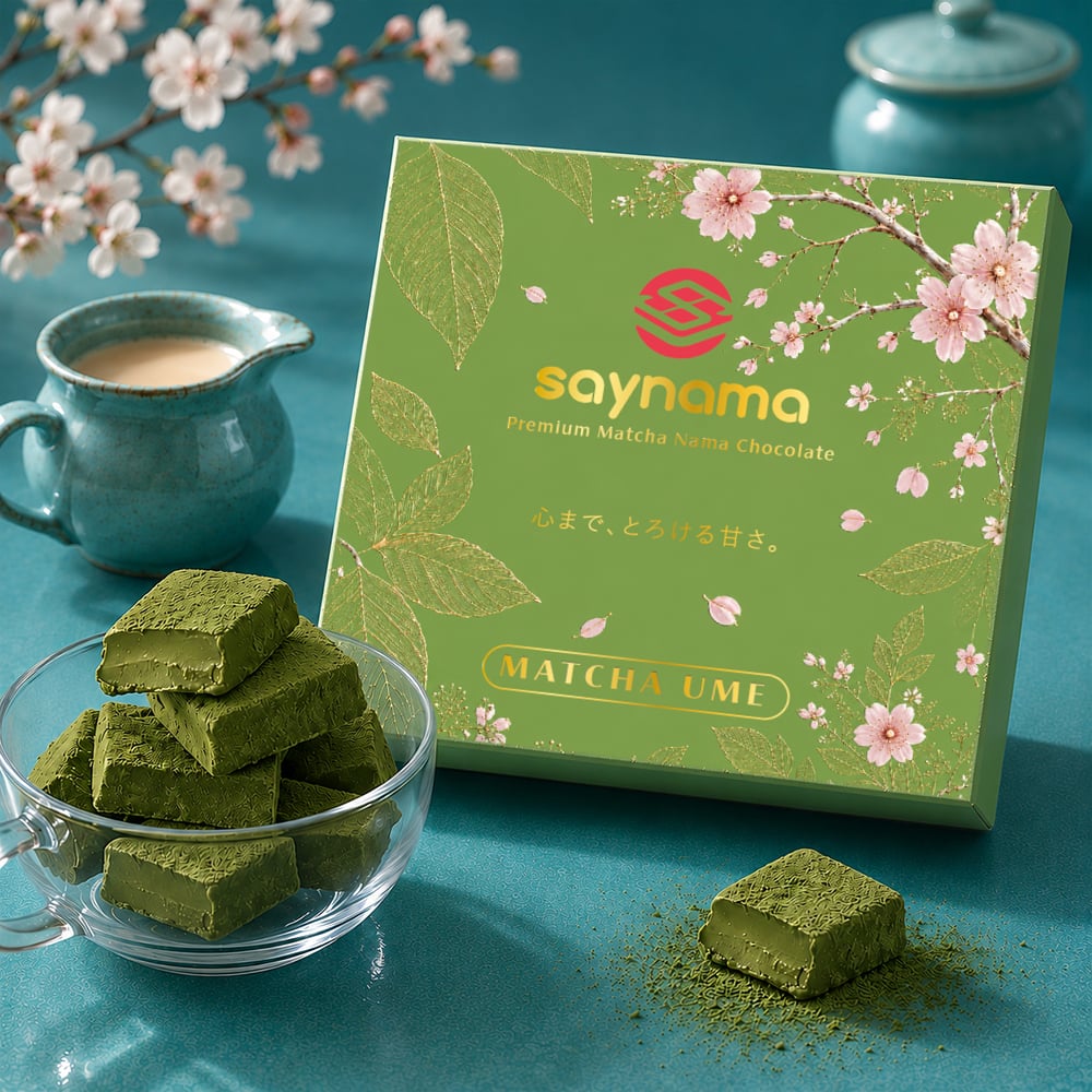 Nama Chocolate Matcha Ume