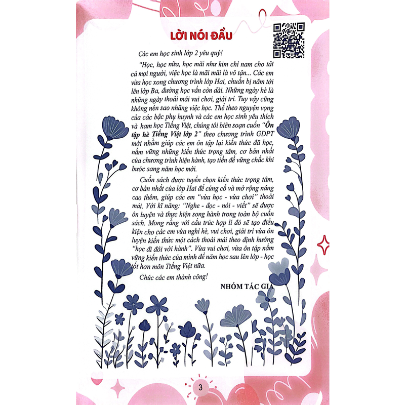 Ôn Tập Hè Tiếng Việt 2 Và Làm Quen Với Chương Trình Cơ Bản Tiếng Việt 3