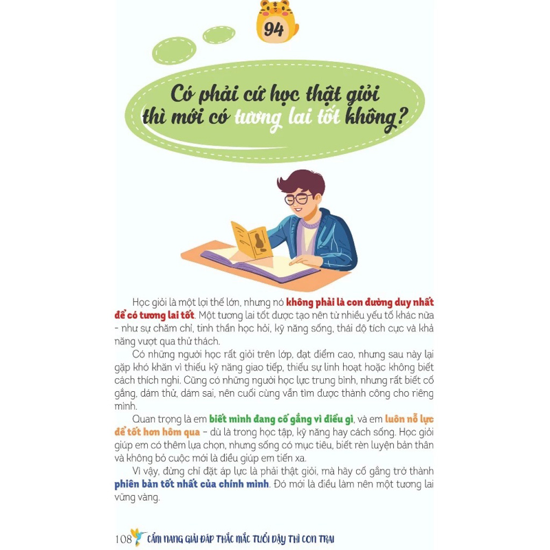 Dậy Thì Không Gì Phải Sợ - Cẩm Nang Con Trai