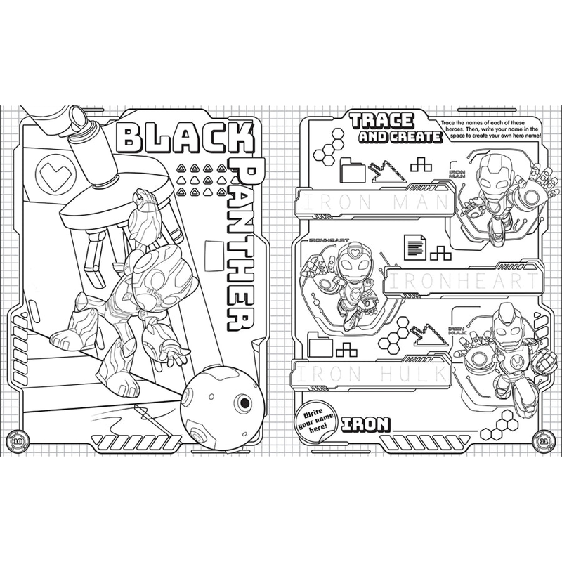 Iron Man And His Awesome Friends - Ultimate Sticker Book