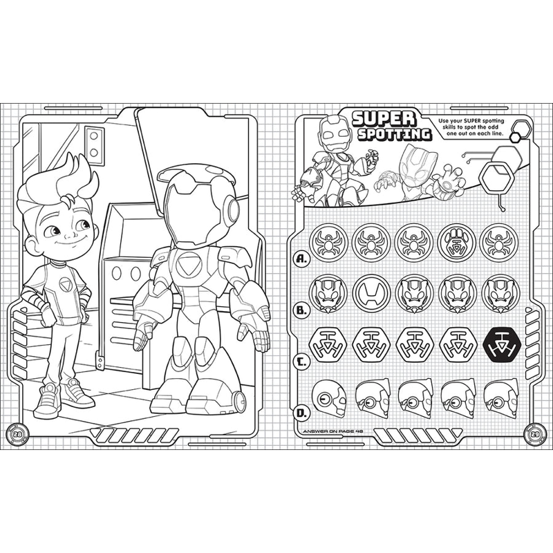 Iron Man And His Awesome Friends - Ultimate Sticker Book