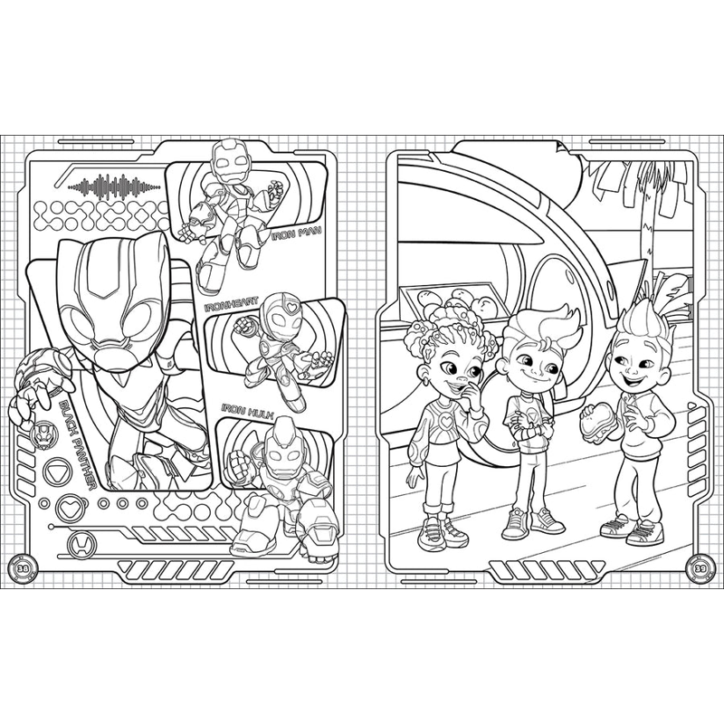 Iron Man And His Awesome Friends - Ultimate Sticker Book