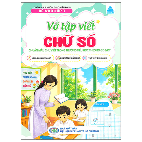 Bé Vào Lớp 1 - Vở Tập Viết - Chữ Số