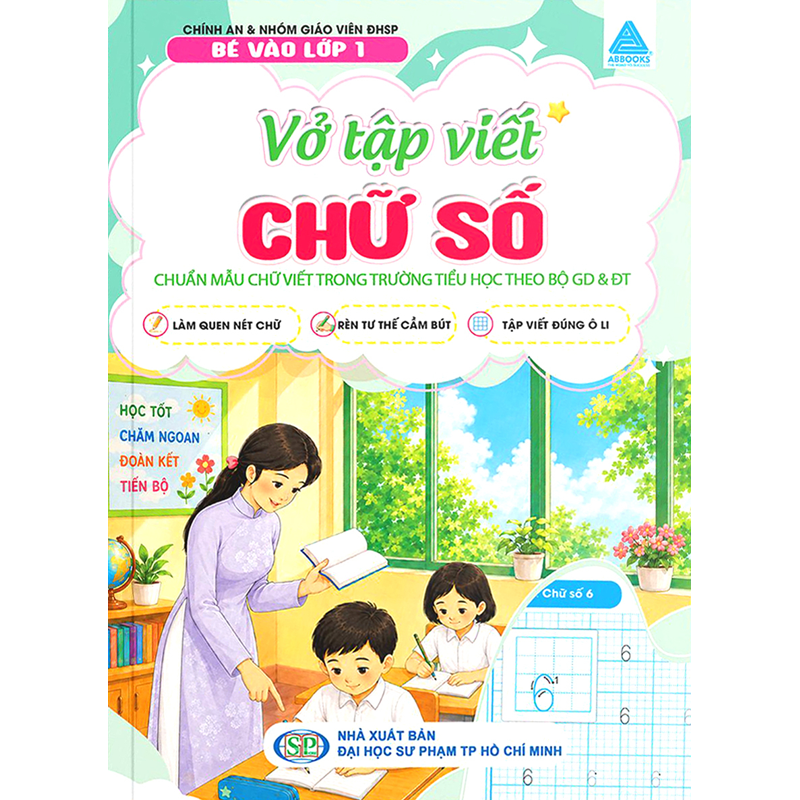 Bé Vào Lớp 1 - Vở Tập Viết - Chữ Số