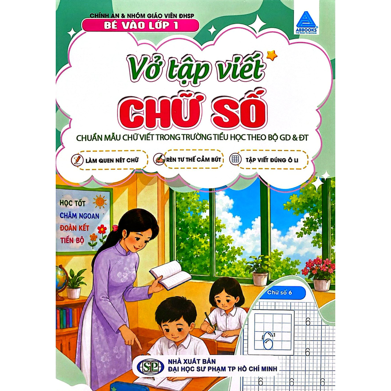 Bé Vào Lớp 1 - Vở Tập Viết - Chữ Số