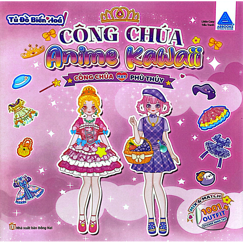 Tủ Đồ Biến Hóa - Công Chúa Anime Kawaii - Công Chúa Hay Phù Thủy