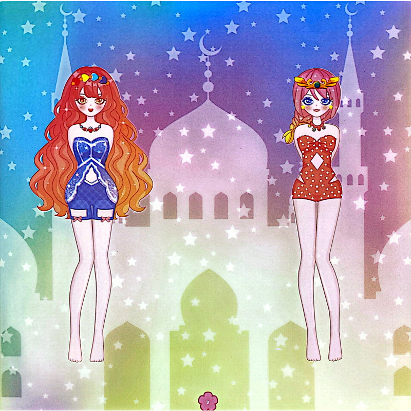 Tủ Đồ Biến Hóa - Công Chúa Anime Kawaii - Công Chúa Hay Phù Thủy