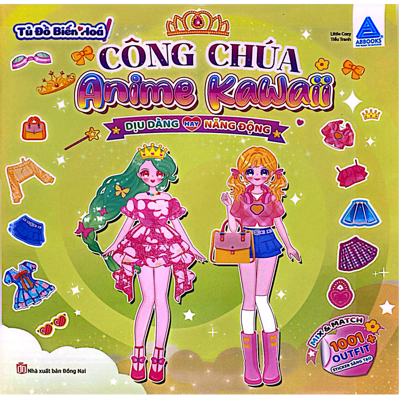 Tủ Đồ Biến Hóa - Công Chúa Anime Kawaii - Dịu Dàng Hay Năng Động