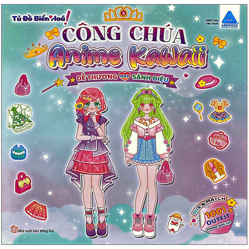 Tủ Đồ Biến Hóa - Công Chúa Anime Kawaii - Dịu Dàng Hay Năng Động